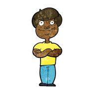 cartoon happy man N312