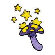 cartoon magic toadstool N3