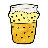 cartoon glass of beer N14