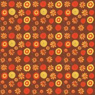 Seamless vintage pattern 8 Vector illustration