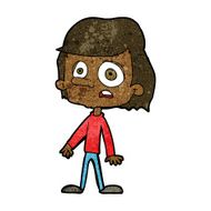cartoon worried boy N20