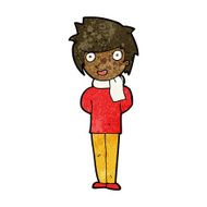 cartoon friendly man N18