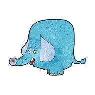 cartoon funny elephant N9