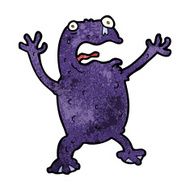 cartoon poisonous frog N7