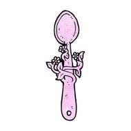 Cartoon Wooden Spoon N16