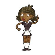 cartoon surprised maid N7