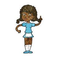 cartoon pretty maid woman N7
