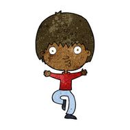 cartoon excited boy N100