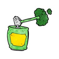 cartoon spray can N61
