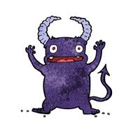 cartoon little devil N77