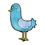 Cartoon Bird N261