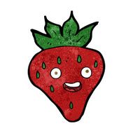 cartoon happy strawberry N3