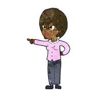 cartoon woman accusing N19