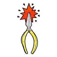Cartoon Pliers N18
