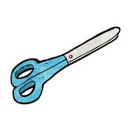 Cartoon Scissors N38