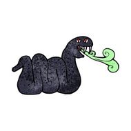 Cartoon Snake N160
