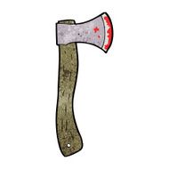 cartoon bloody axe N18