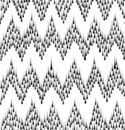 Abstract geometric water drop seamless pattern