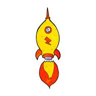 Cartoon Spaceship N33
