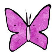 cartoon butterfly symbol N13