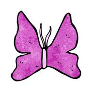 cartoon butterfly symbol N14
