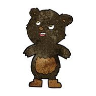 cartoon black bear N33