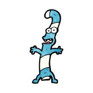 cartoon candy cane N16