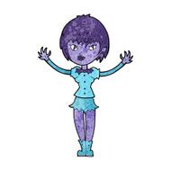 Cartoon Vampire Girl N156