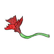 cartoon daffodil flower N6
