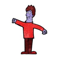 cartoon happy vampire N28