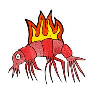 cartoon hot shrimp N3