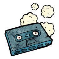 cartoon cassette tape N21