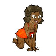 cartoon funny sexy woman N7