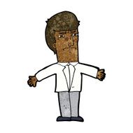 cartoon annoyed boss N6