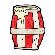 Cartoon Barrel N10