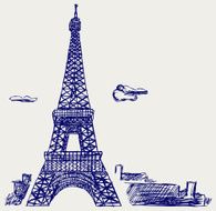 Eiffel Tower in Paris