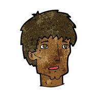 cartoon worried man N68