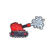 cartooon army tank N4