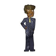 cartoon upperclass man N7