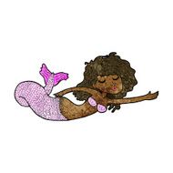 Cartoon Mermaid N46