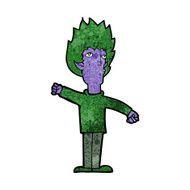 cartoon vampire man N70