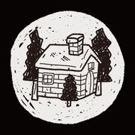 house doodle N17