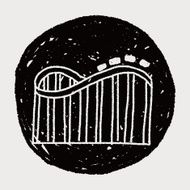 Roller coaster doodle N4