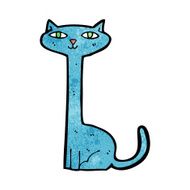Cartoon Cat N206