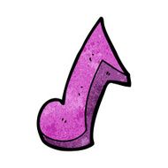 cartoon musical note N20