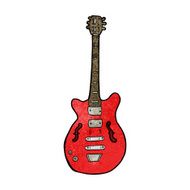 Cartoon Electric Guitar N8
