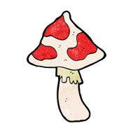 cartoon toadstool N71