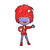 Cartoon Vampire Girl N158