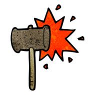 cartoon banging gavel N3