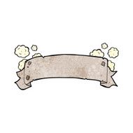heraldry scroll banner cartoon N7